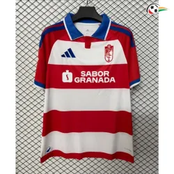Camisa Titular Granada 2026/2027 Vermelho/Branco com Patch da La Liga