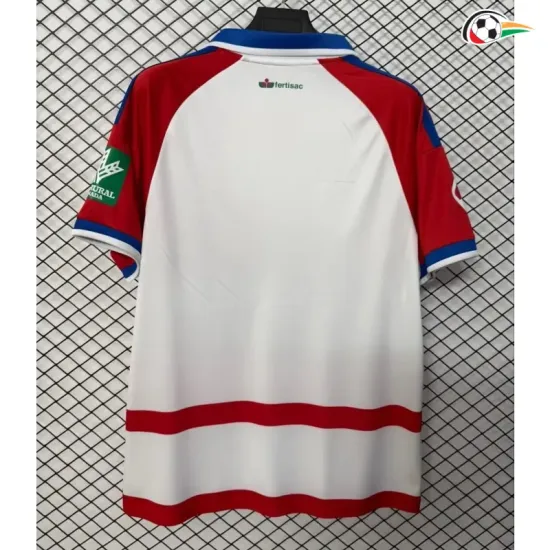 Camisa Titular Granada 2026/2027 Vermelho/Branco com Patch da La Liga