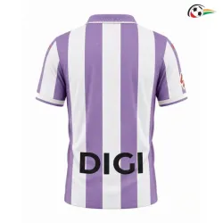 Camisa Titular Real Valladolid 2026/2027 Roxo/Branco com Patch da La Liga