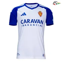 Camisa Titular Real Zaragoza 2026/2027 Branco/Azul