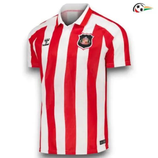 Camisa Titular Sunderland AFC 2026/2027 Vermelho/Branco