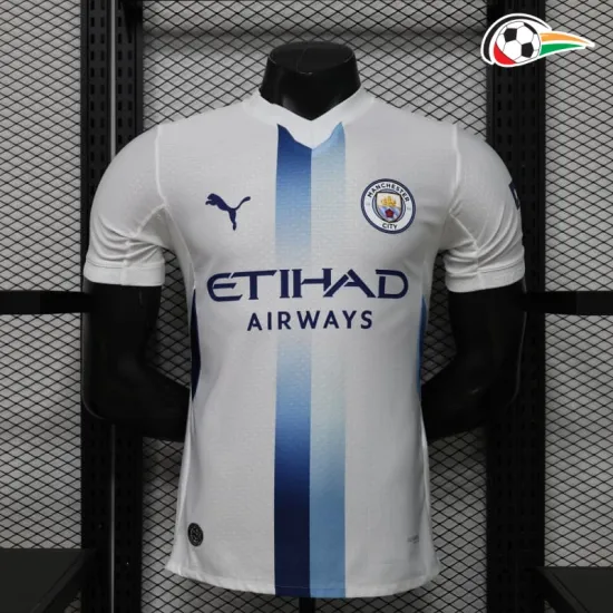 Camisa Alternativa Versão Jogador Manchester City 2026/2027 Branco
