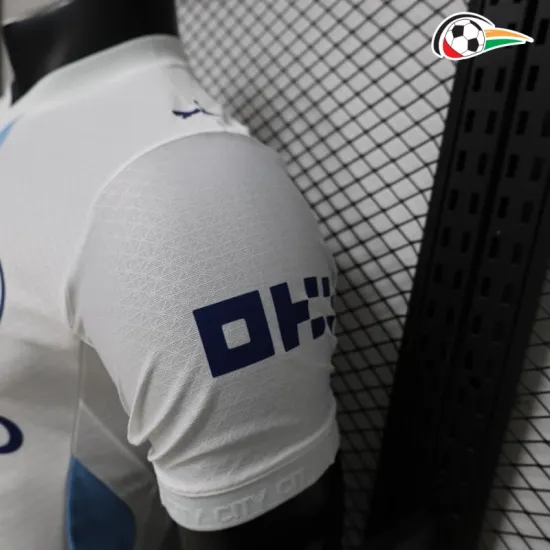 Camisa Alternativa Versão Jogador Manchester City 2026/2027 Branco