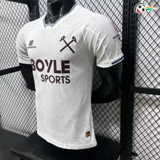 Camisa Reserva Versão Jogador West Ham United 2026/2027 Branco