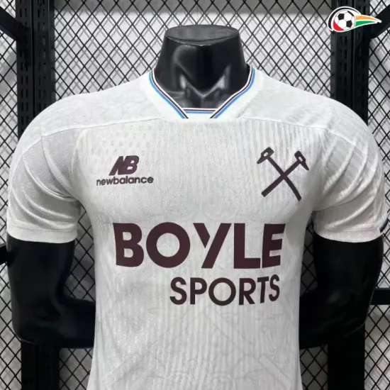 Camisa Reserva Versão Jogador West Ham United 2026/2027 Branco