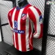 Camisa Titular Versão Jogador Atlético de Madrid 2026/2027 Vermelho/Branco Manga Longa