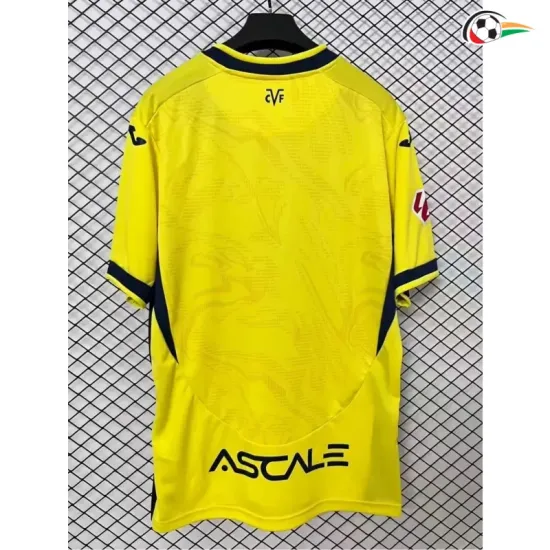 Camisa Titular Villarreal 2026/2027 Amarelo com Patch da La Liga