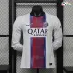 Camisa Reserva Versão Jogador PSG 2026/2027 Branco Manga Longa com Duas Estrelas