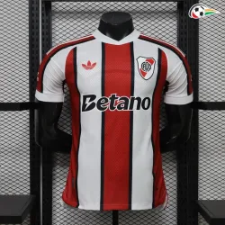 Camisa Reserva Versão Jogador River Plate 2026/2027 Vermelho/Branco