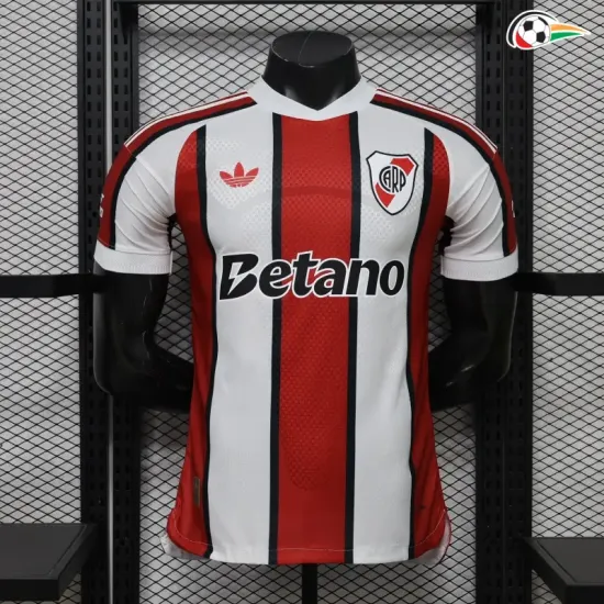 Camisa Reserva Versão Jogador River Plate 2026/2027 Vermelho/Branco