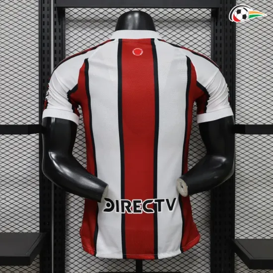 Camisa Reserva Versão Jogador River Plate 2026/2027 Vermelho/Branco