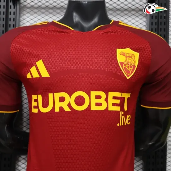 Camisa Titular Versão Jogador AS Roma 2026/2027 Vermelho