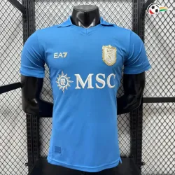 Camisa Titular Versão Jogador Napoli 2026/2027 Azul
