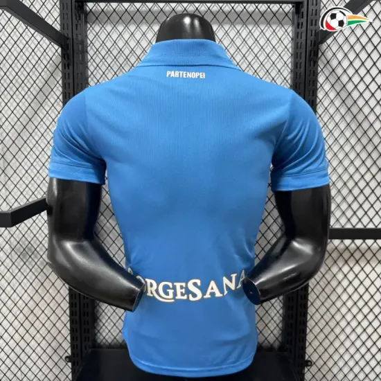 Camisa Titular Versão Jogador Napoli 2026/2027 Azul