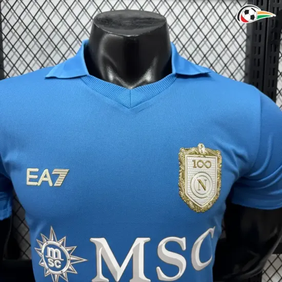 Camisa Titular Versão Jogador Napoli 2026/2027 Azul