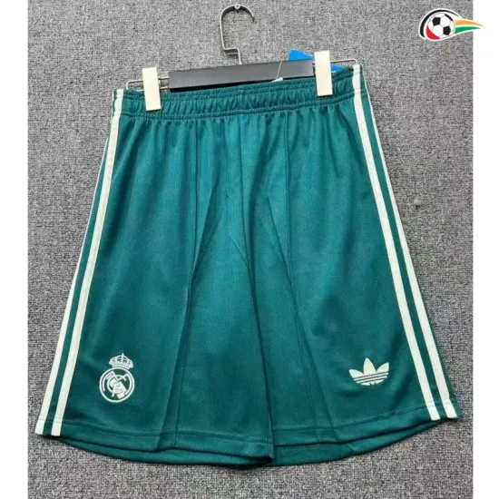 Shorts de Futebol Reserva Real Madrid 2026/2027 Verde Escuro