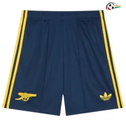 Shorts de Futebol Reserva Arsenal 2026/2027 Azul Marinho
