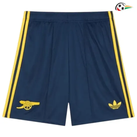 Shorts de Futebol Reserva Arsenal 2026/2027 Azul Marinho