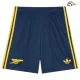 Shorts de Futebol Reserva Arsenal 2026/2027 Azul Marinho