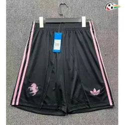 Shorts de Futebol Reserva Juventus 2026/2027 Preto