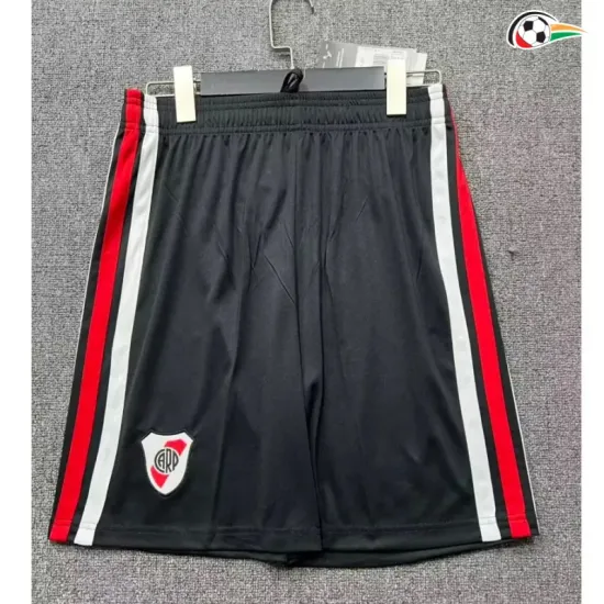 Shorts de Futebol Titular Plate River 2026/2027 Preto