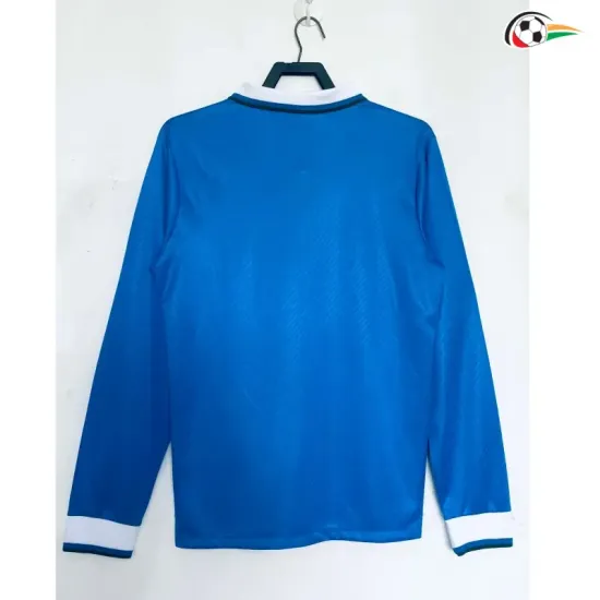 Camisa Retrô Reserva Brasil 1996 Azul Manga Longa
