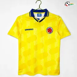 Camisa Retrô Titular Colombia 1995 Amarelo