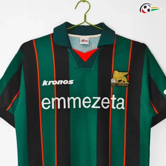 Camisa Retrô Titular Venezia FC 1999/2000 Verde Escuro
