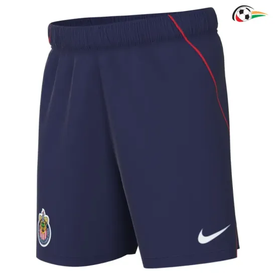 Shorts de Futebol Titular Chivas 2026/2027 Azul