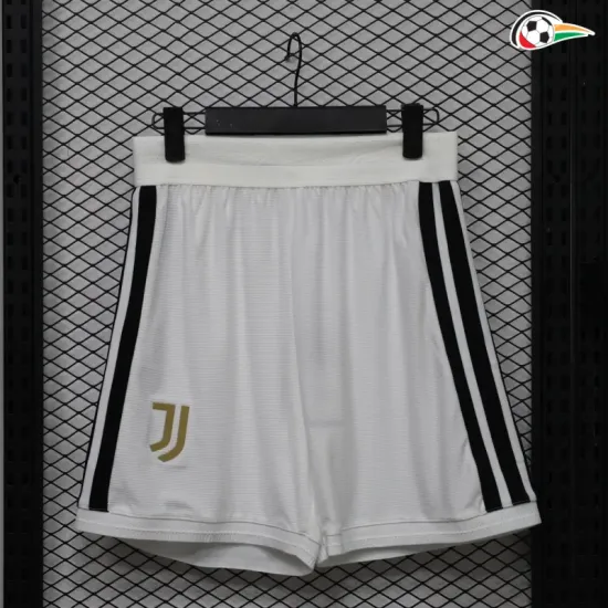 Shorts de Futebol Titular Versão Jogador Juventus 2026/2027 Branco