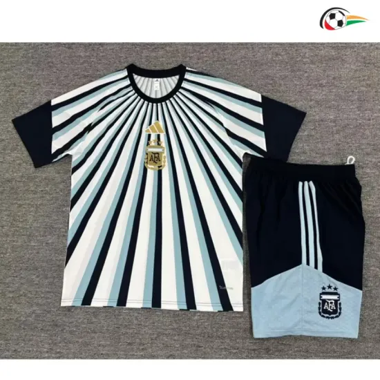 Camisa de Treino Infantil Argentina 2026 Azul/Branco