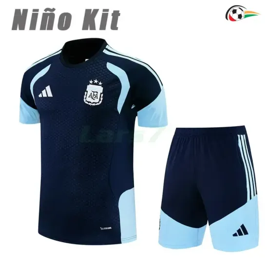 Camisa de Treino Infantil Argentina 2026 Azul Marinho