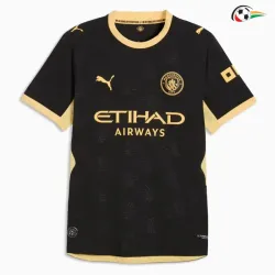 Camisa Reserva Manchester City 2026/2027 Preto