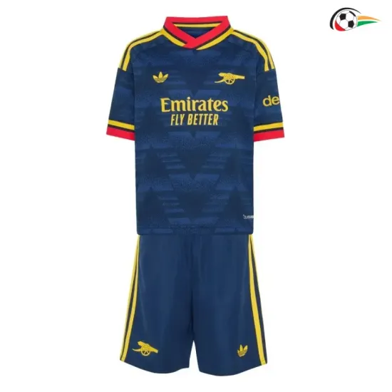 Camisa Reserva Infantil Arsenal 2026/2027 Azul Marinho