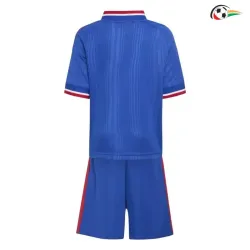 Camisa Reserva Infantil Manchester United 2026/2027 Azul