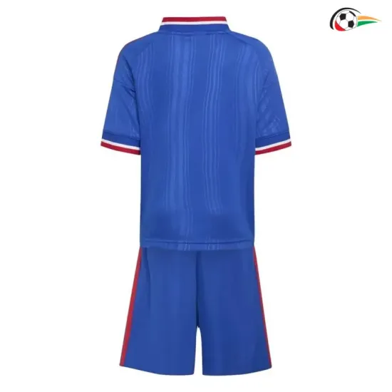 Camisa Reserva Infantil Manchester United 2026/2027 Azul
