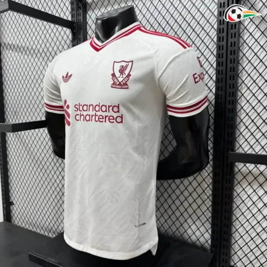 Camisa Reserva Versão Jogador Liverpool 2026/2027 Branco