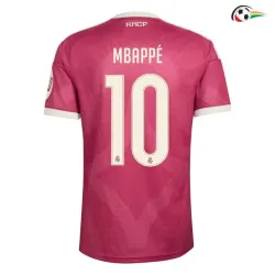Camisa Alternativa MBAPPÉ 10 Real Madrid 2026/2027 Rosa com Patch HP