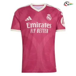 Camisa Alternativa Real Madrid 2026/2027 Rosa com Patch HP