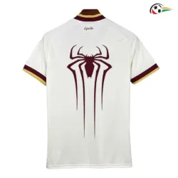 Camisa Reserva España Copa do Mundo 2026 x Spiderman Branco Duas Estrelas