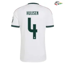 Camisa Titular HUIJSEN 4 Real Madrid 2026/2027 Branco com Patch HP