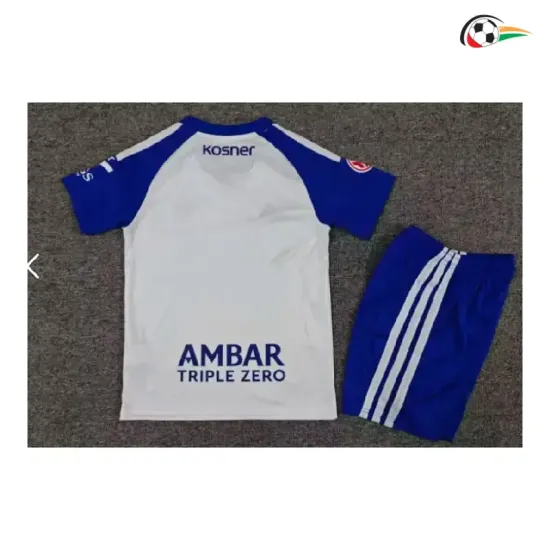 Camisa Titular Infantil Real Zaragoza 2026/2027 Branco/Azul