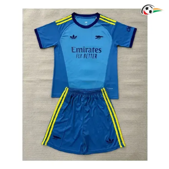 Camisa de Goleiro Reserva Infantil Arsenal 2026/2027 Azul