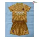 Camisa de Goleiro Titular Infantil AC Milan 2026/2027 Ouro