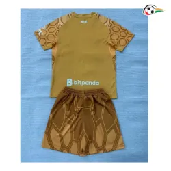 Camisa de Goleiro Titular Infantil AC Milan 2026/2027 Ouro