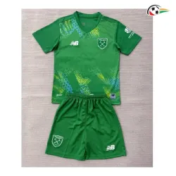 Camisa de Goleiro Titular Infantil West Ham United 2026/2027 Verde