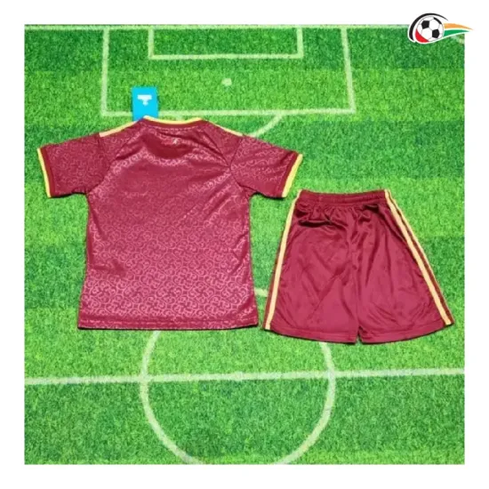 Camisa Infantil España Copa do Mundo 2026 Edição Especial Vermelho Duas Estrelas