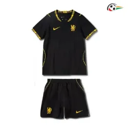 Camisa Reserva Infantil Chelsea 2026/2027 Preto