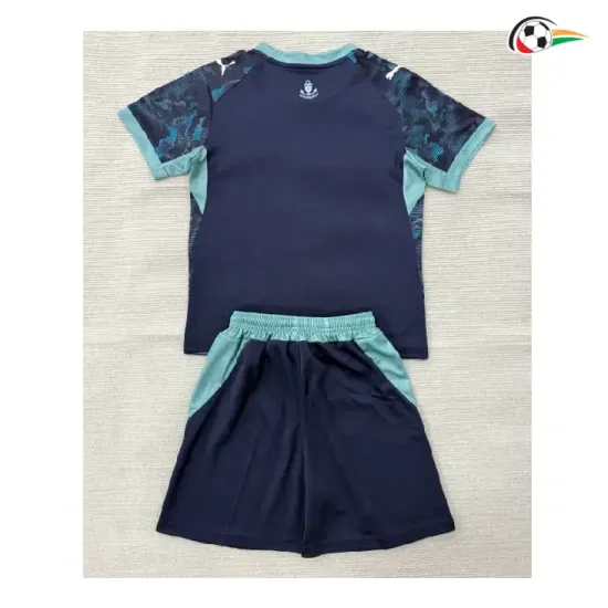 Camisa Reserva Infantil Olympique Marsella 2026/2027 Azul Marinho