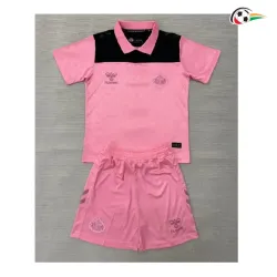 Camisa Reserva Infantil Sunderland AFC 2026/2027 Rosa/Preto
